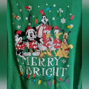 NWT Disney Christmas Light Up Sweater